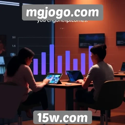Estatísticas de visitantes e engajamento do mgjogo